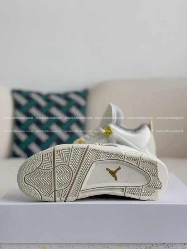 ¡¸#3957¡¹Jordan Air Jordan 4 retro kaws suede lightweight wear-resistant non-slip mid-top - Image 5