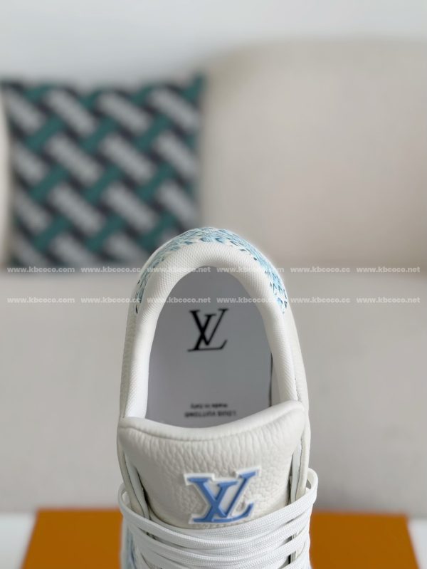 「#3968」LOUIS VUITTON TRAINER SNEAKERS - Image 9