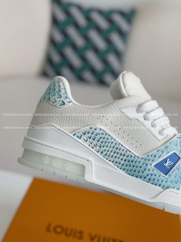 「#3968」LOUIS VUITTON TRAINER SNEAKERS - Image 7