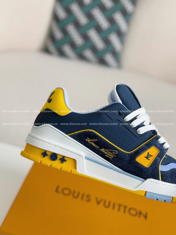 「#3992」LOUIS VUITTON TRAINER SNEAKERS - Image 7