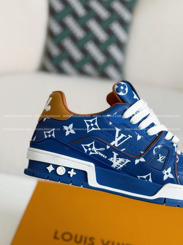 「#4033」LOUIS VUITTON TRAINER SNEAKERS - Image 7