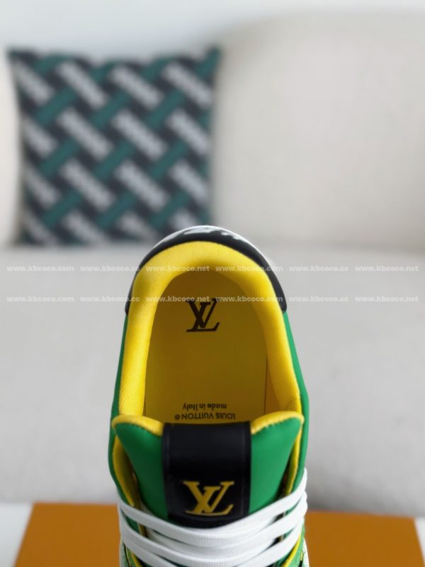 「#4035」LOUIS VUITTON TRAINER SNEAKERS - Image 9