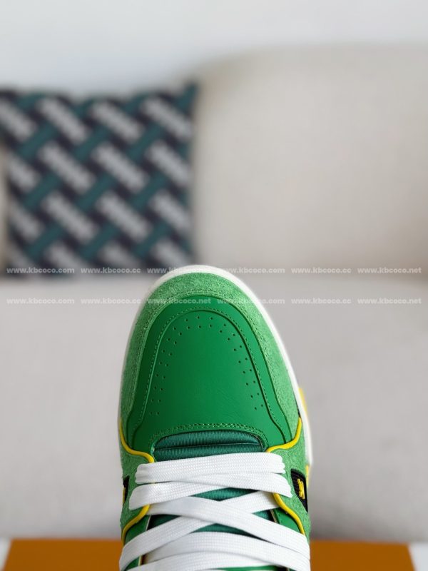 「#4035」LOUIS VUITTON TRAINER SNEAKERS - Image 8