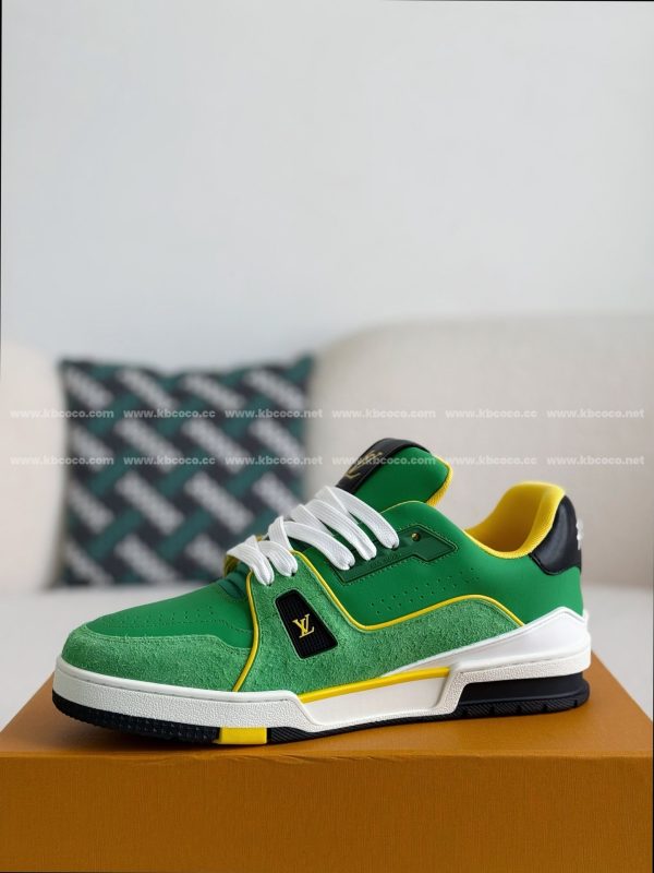 「#4035」LOUIS VUITTON TRAINER SNEAKERS - Image 4