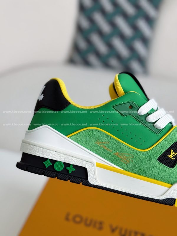 「#4035」LOUIS VUITTON TRAINER SNEAKERS - Image 7
