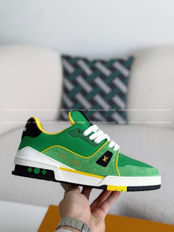 「#4035」LOUIS VUITTON TRAINER SNEAKERS - Image 6