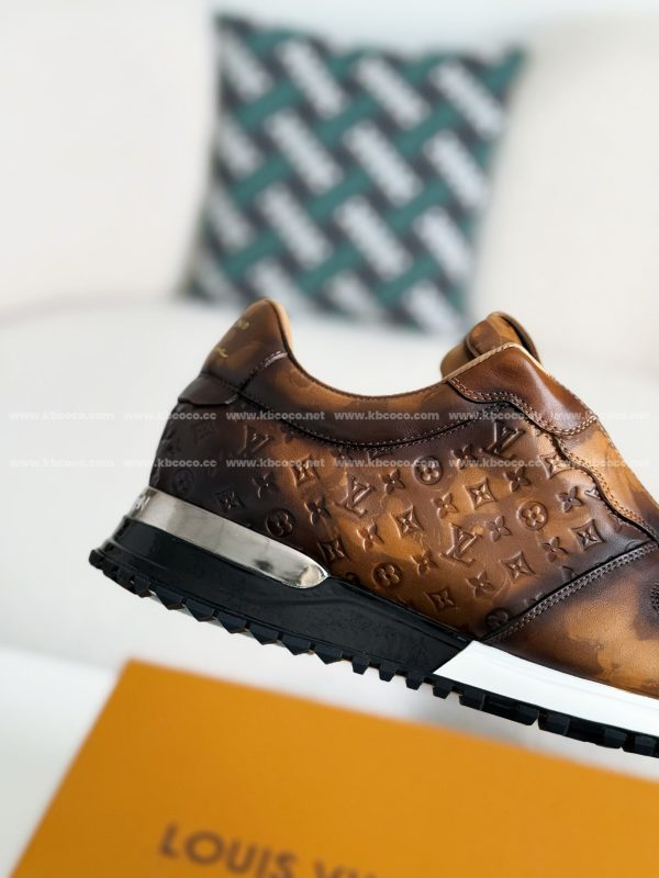 「#4053」LOUIS VUITTON  LEATHER LOW-TOP SHOES - Image 7
