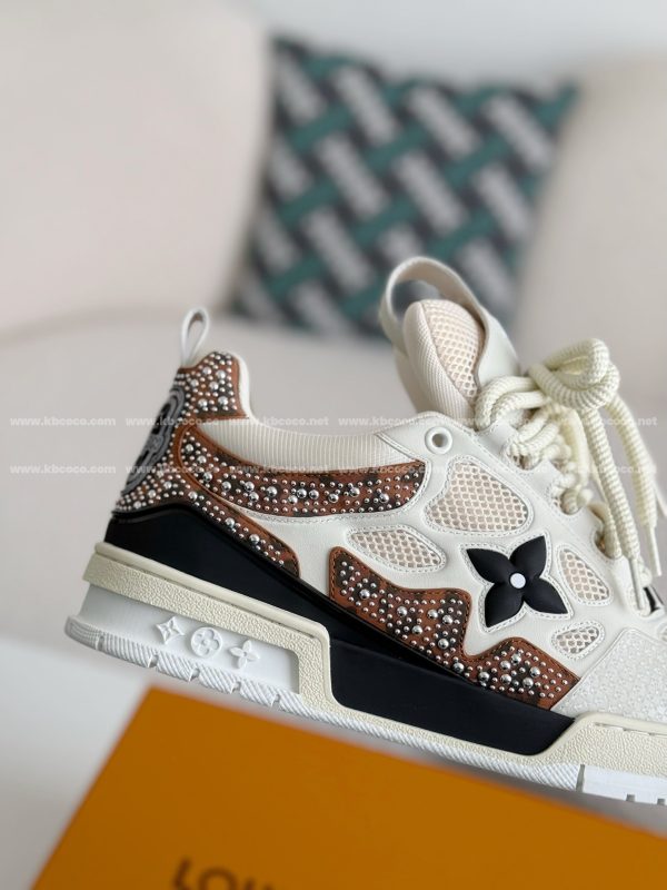 「#4071」LOUIS VUITTON SKATE SNEAKERS - Image 7