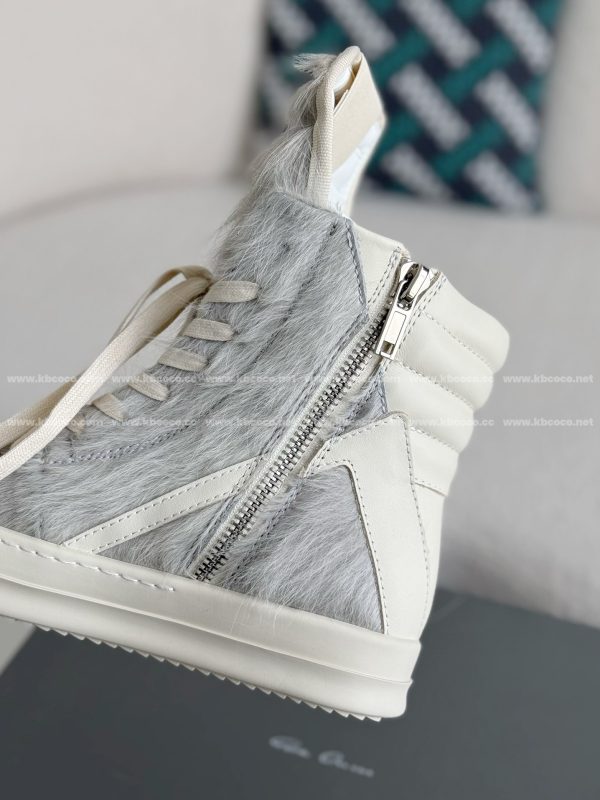 ¡¸#4097¡¹RICK OWENS/RO Rick Owens FW23 LUXOR Series High-Top Sneakers - Image 7