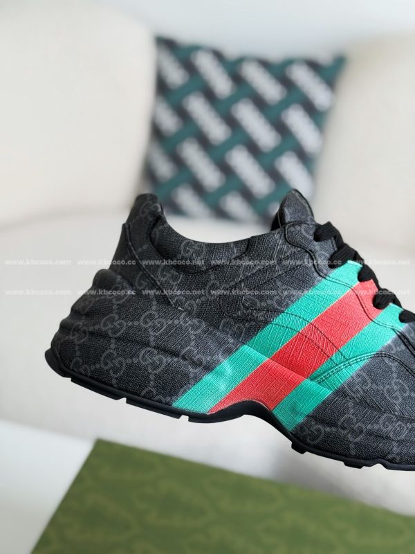 ¡¸#4099¡¹Gucci Rhyton Casual Sneakers - Image 7