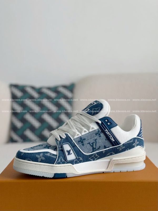 「#4115」LOUIS VUITTON TRAINER SNEAKERS - Image 4