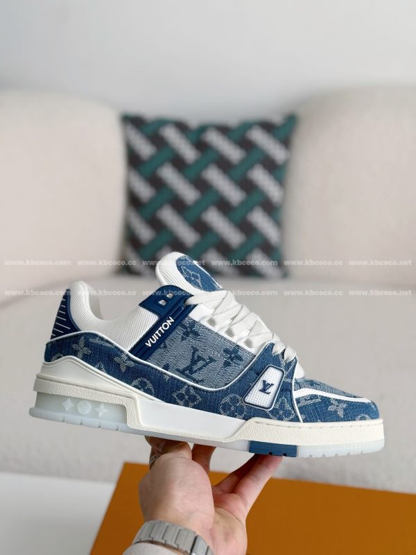 「#4115」LOUIS VUITTON TRAINER SNEAKERS - Image 6
