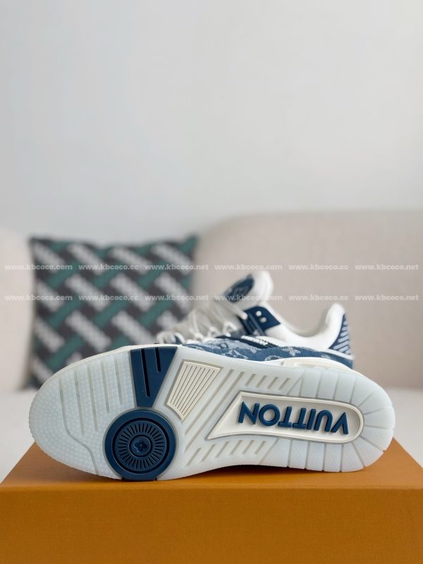 「#4115」LOUIS VUITTON TRAINER SNEAKERS - Image 5