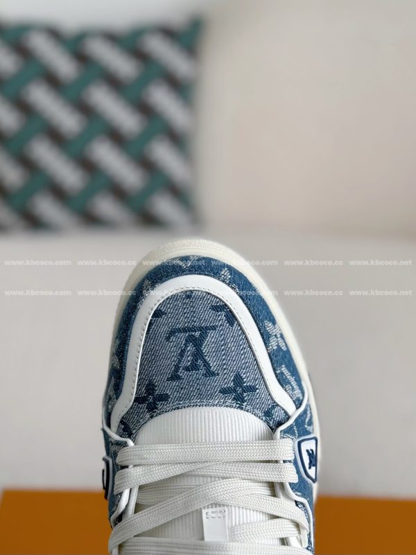 「#4115」LOUIS VUITTON TRAINER SNEAKERS - Image 9