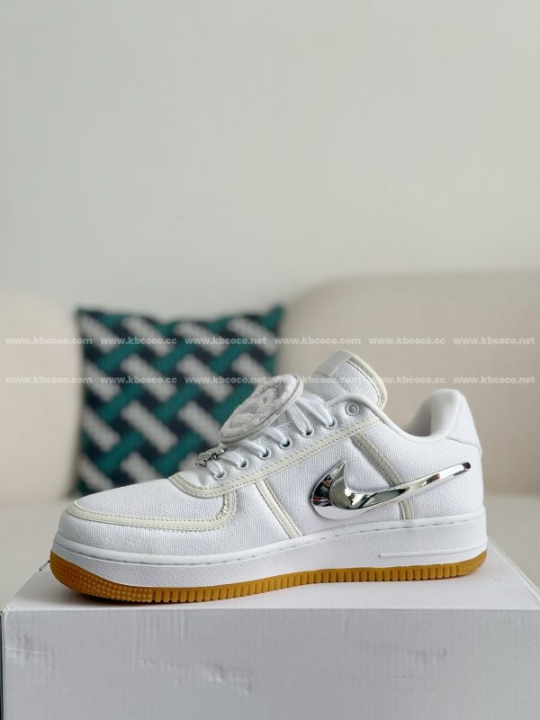 ¡¸#4156¡¹Travis Scott x Nike Air Force 1 sneakers - Image 5