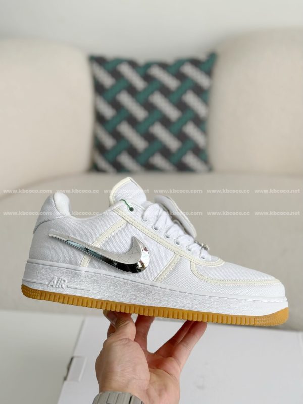 ¡¸#4156¡¹Travis Scott x Nike Air Force 1 sneakers - Image 7