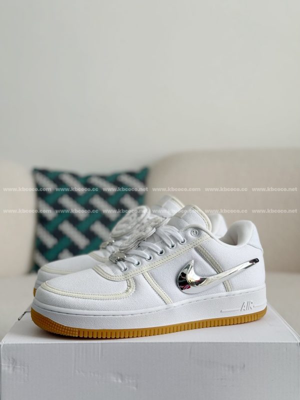 ¡¸#4156¡¹Travis Scott x Nike Air Force 1 sneakers - Image 2