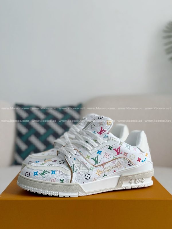 「#4186」LOUIS VUITTON TRAINER SNEAKERS - Image 2