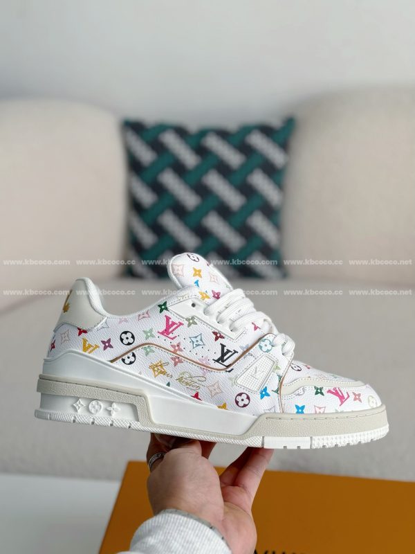 「#4186」LOUIS VUITTON TRAINER SNEAKERS - Image 6