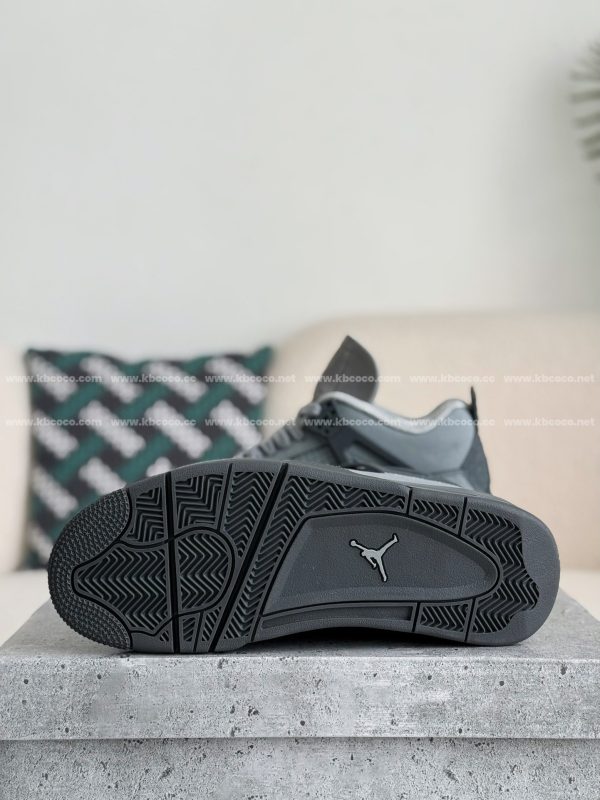 ¡¸#3508¡¹Jordan Air Jordan 4 retro kaws suede lightweight wear-resistant non-slip mid-top - Image 5