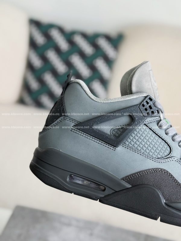 ¡¸#3508¡¹Jordan Air Jordan 4 retro kaws suede lightweight wear-resistant non-slip mid-top - Image 7