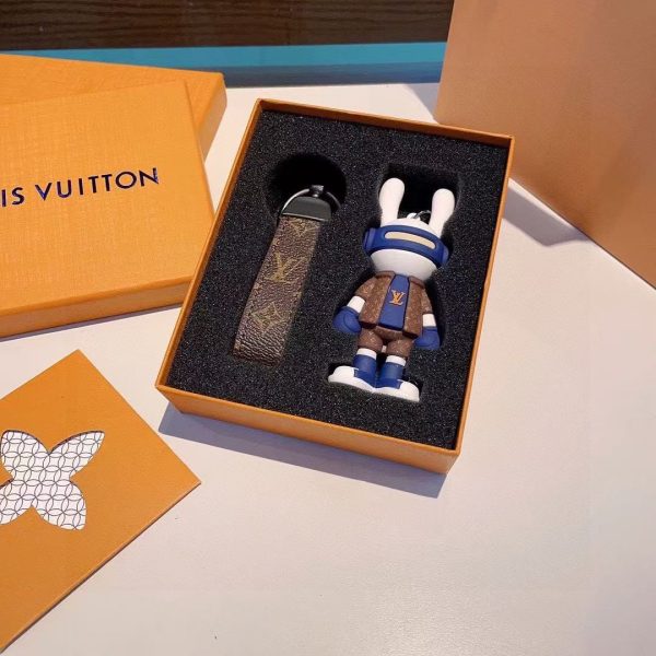 「#1468」Louis Vuitton rabbit doll monogram keychain - Image 4