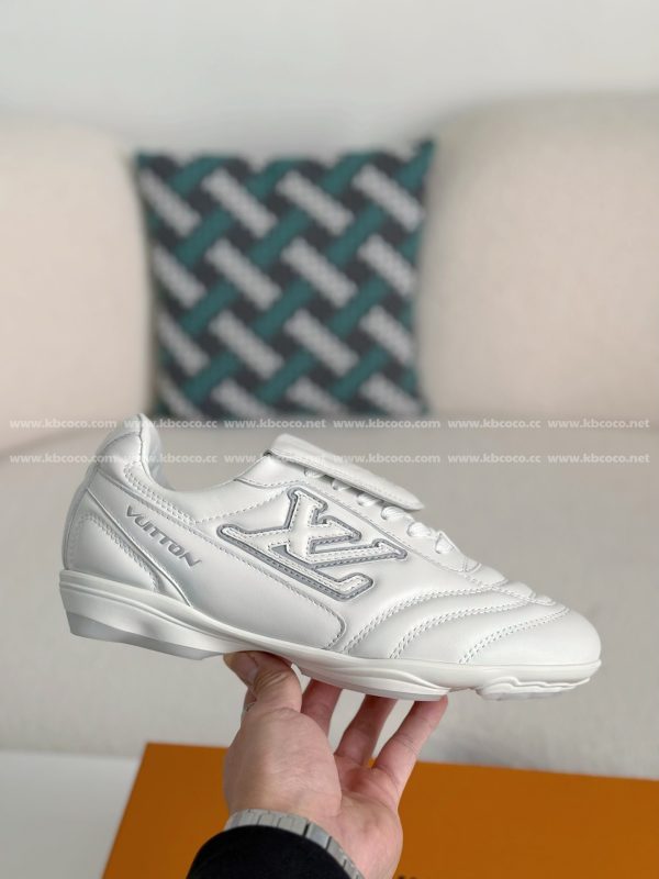 「#4246」LV Footprint Soccer Sneaker - Image 6