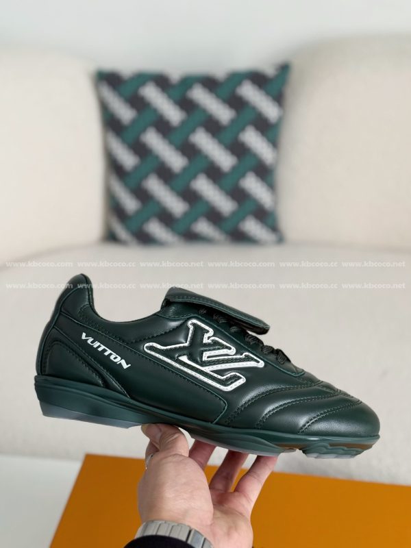 「#4247」LV Footprint Soccer Sneaker - Image 6