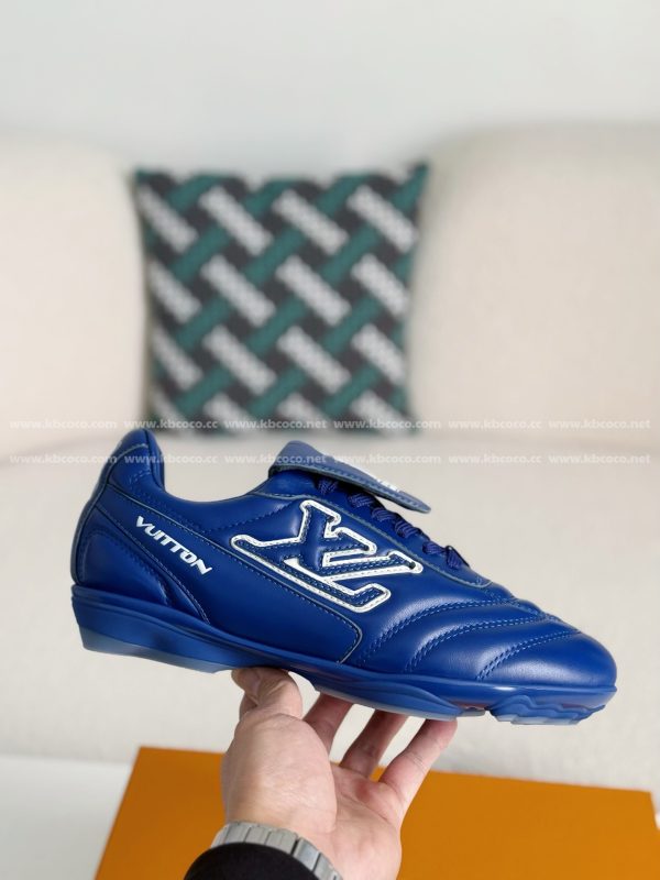 「#4248」LV Footprint Soccer Sneaker - Image 6