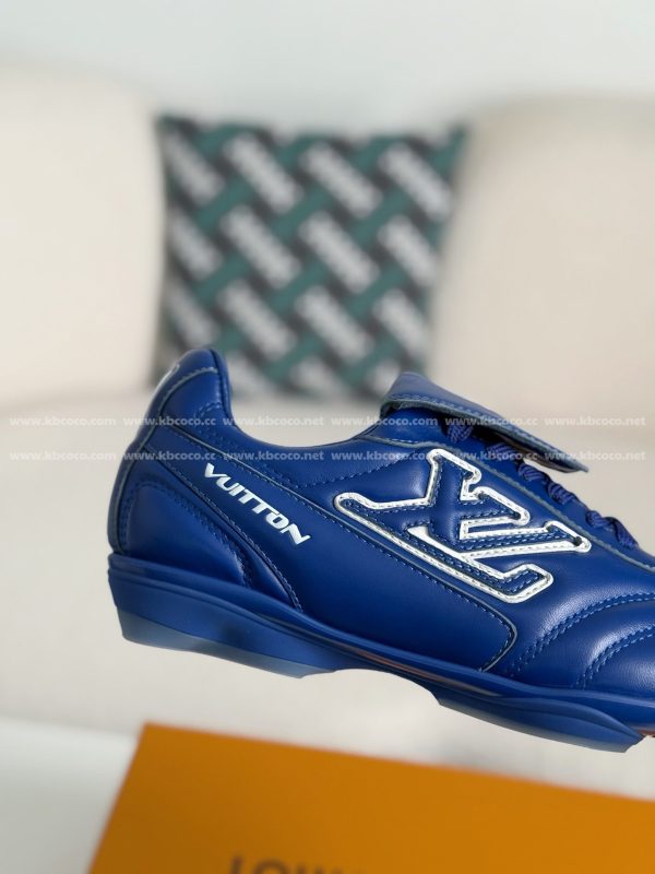 「#4248」LV Footprint Soccer Sneaker - Image 7