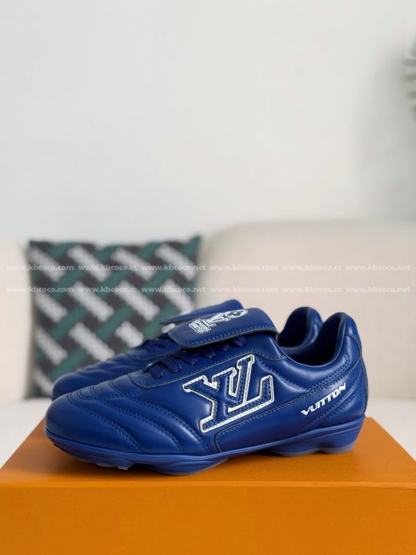 「#4248」LV Footprint Soccer Sneaker - Image 2