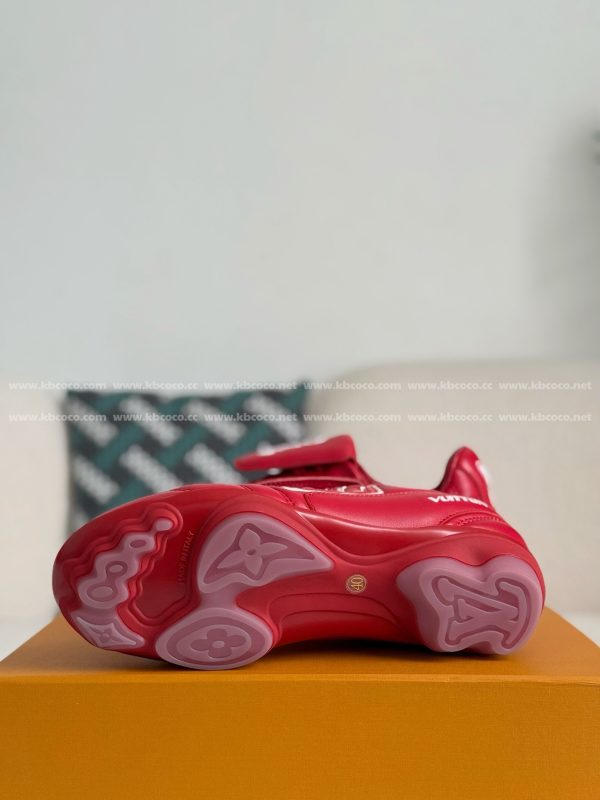 「#4249」LV Footprint Soccer Sneaker - Image 5