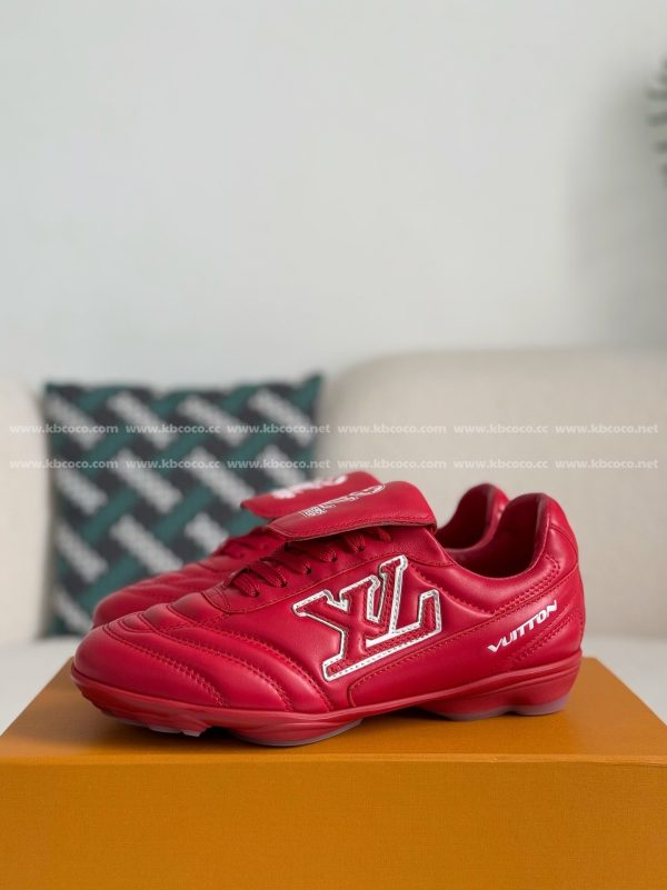 「#4249」LV Footprint Soccer Sneaker - Image 2