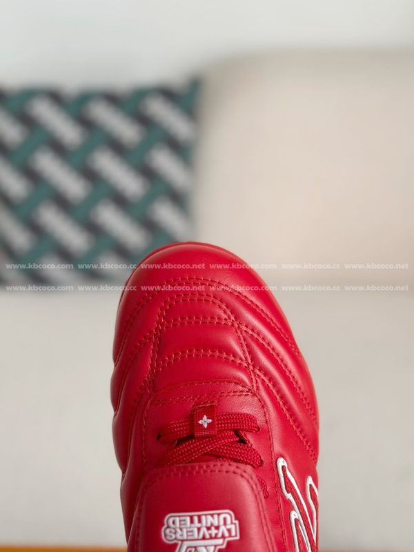 「#4249」LV Footprint Soccer Sneaker - Image 9