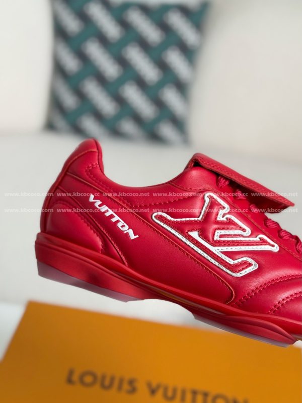 「#4249」LV Footprint Soccer Sneaker - Image 7