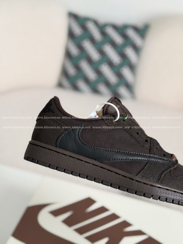 ¡¸#4278¡¹Travis Scott x Jordan Air Jordan 1 Low Golf 6.0 Sneakers - Image 7