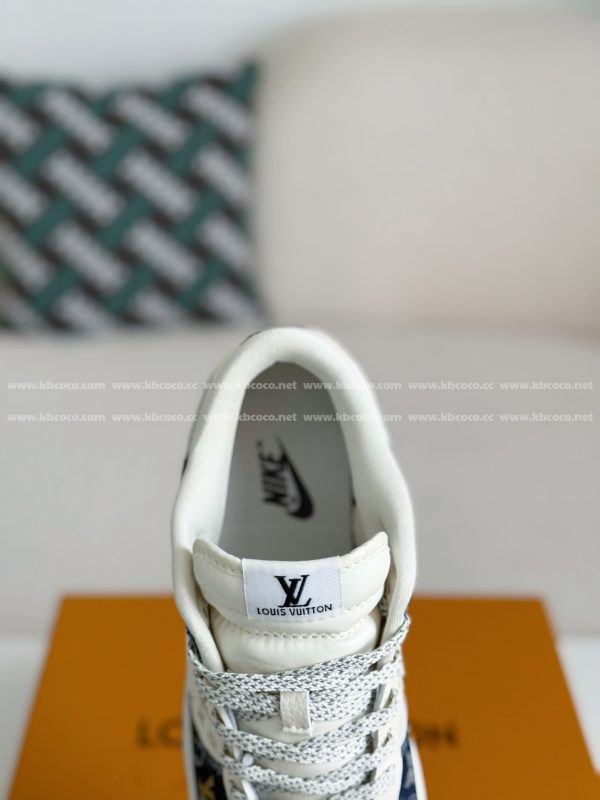 「#4326」Louis Vuitton x Nike Dunk Cowboy low-top plank shoes - Image 8