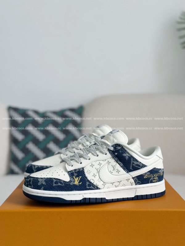 「#4326」Louis Vuitton x Nike Dunk Cowboy low-top plank shoes - Image 2