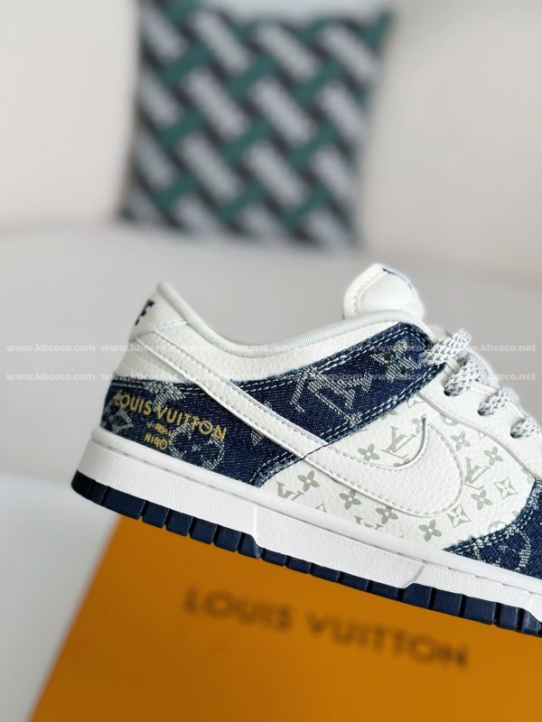 「#4326」Louis Vuitton x Nike Dunk Cowboy low-top plank shoes - Image 7