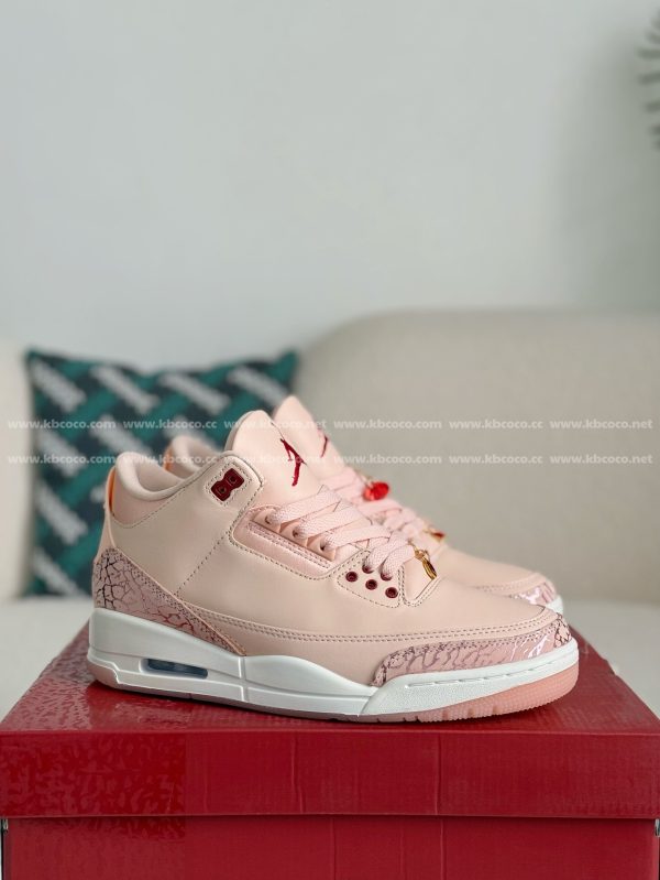 ¡¸#4428¡¹Jordan Air Jordan  3 Valentine's Day Retro basketball shoes