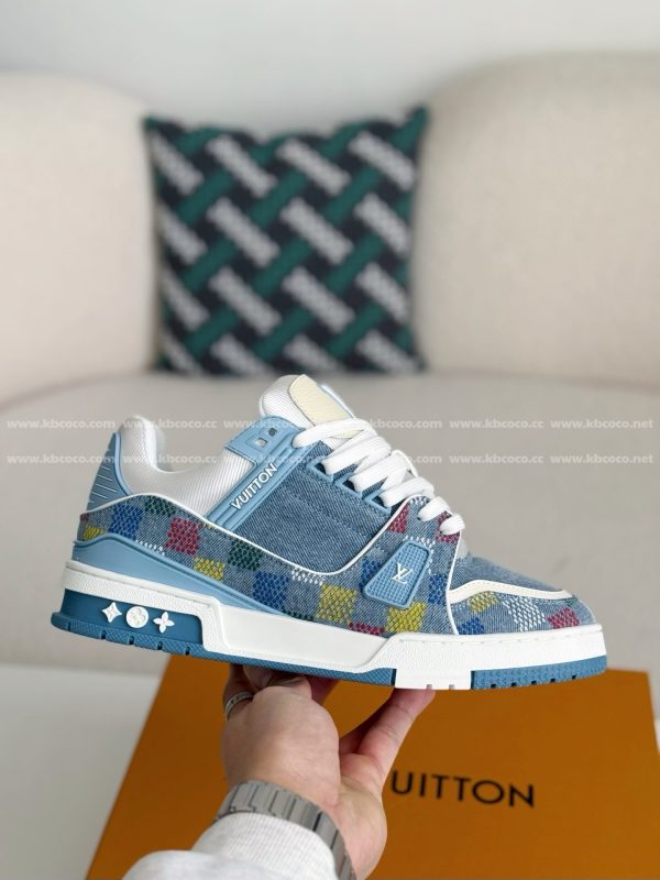 「#4431」LOUIS VUITTON TRAINER SNEAKERS - Image 6