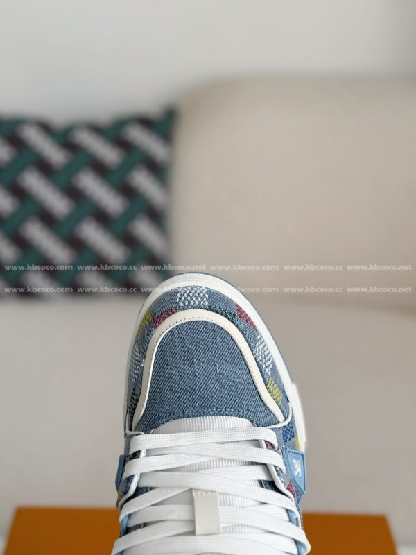 「#4431」LOUIS VUITTON TRAINER SNEAKERS - Image 9