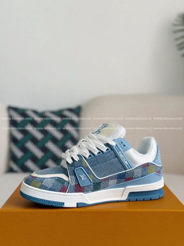 「#4431」LOUIS VUITTON TRAINER SNEAKERS - Image 4