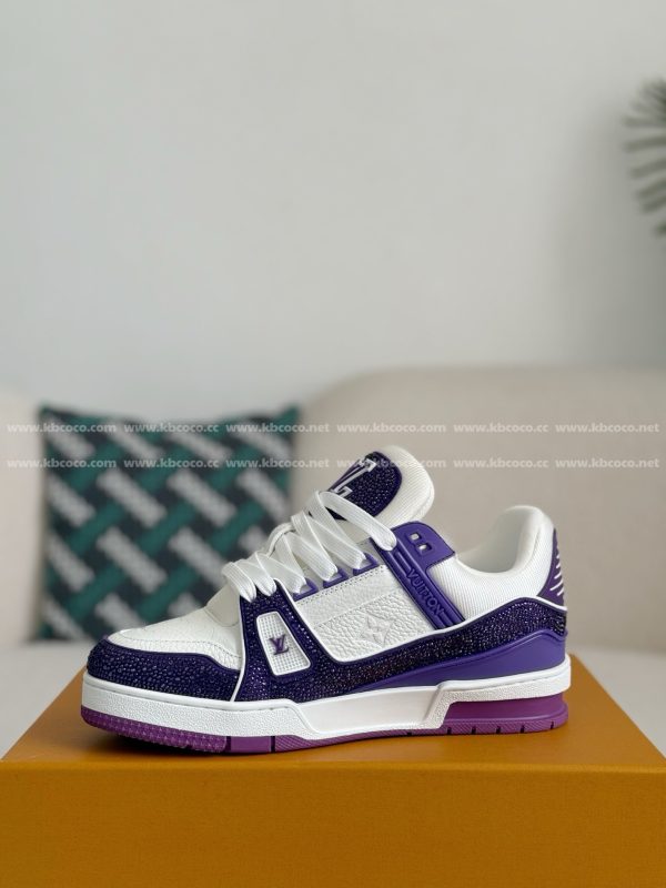 「#4433」LOUIS VUITTON TRAINER SNEAKERS - Image 4