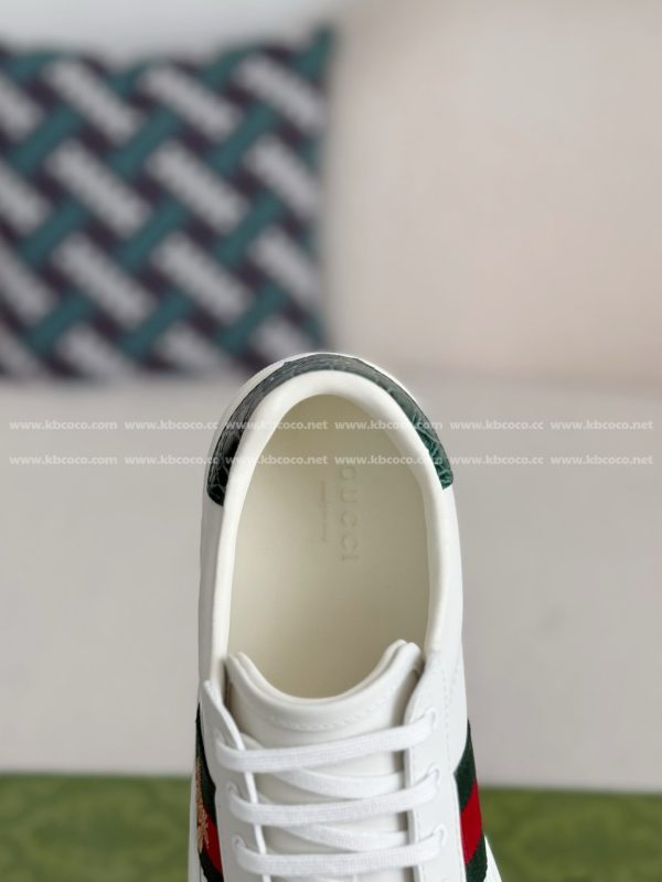 ¡¸#4439¡¹Gucci ACE Leather plank shoes - Image 8