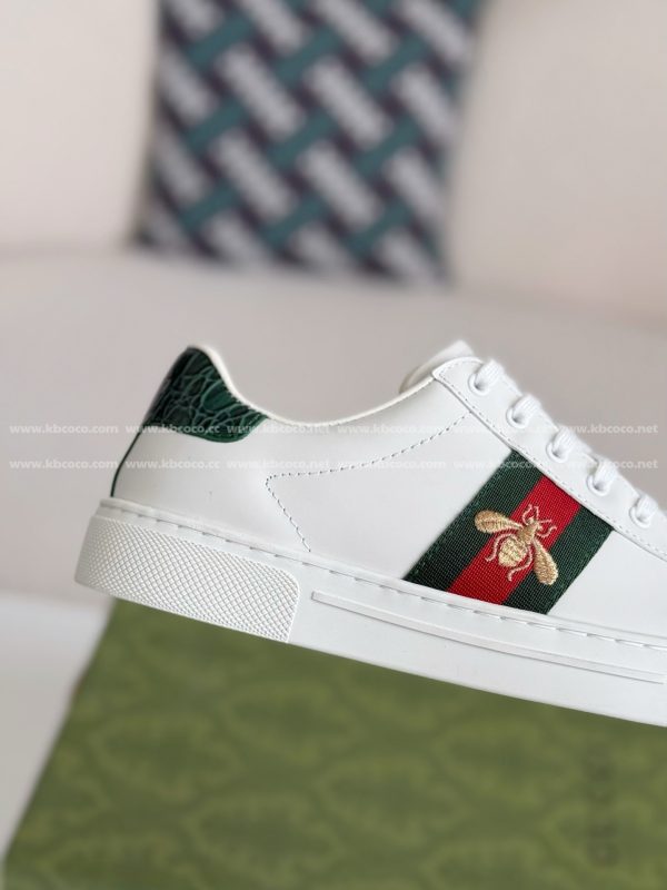 ¡¸#4439¡¹Gucci ACE Leather plank shoes - Image 7