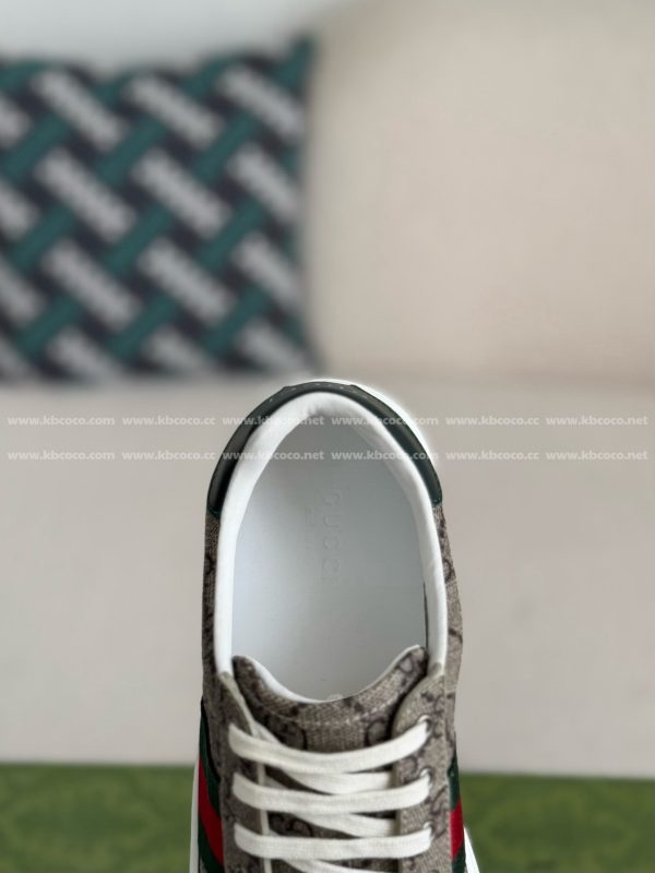 ¡¸#4440¡¹Gucci ACE Leather plank shoes - Image 8