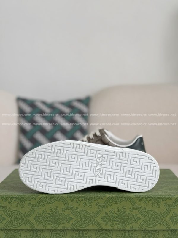 ¡¸#4440¡¹Gucci ACE Leather plank shoes - Image 5