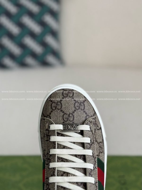 ¡¸#4440¡¹Gucci ACE Leather plank shoes - Image 9