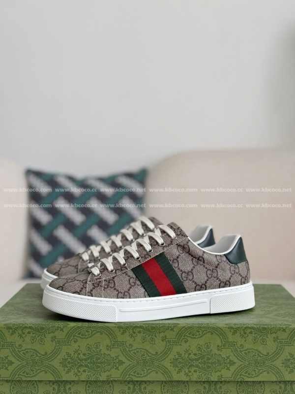 ¡¸#4440¡¹Gucci ACE Leather plank shoes - Image 2